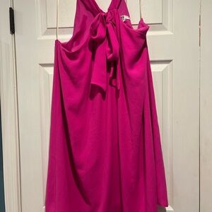 Trina Turk Fuchsia Halter Dress